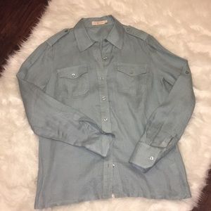 Tory Burch Tops - Tory Burch Brigitte Linen Blouse Tory Burch Tops - Tory Burch Brigitte Linen Blouse